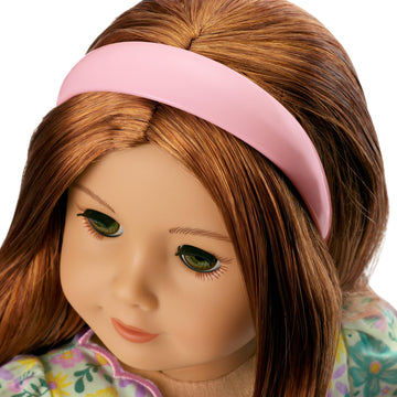 American Girl Truly Me, 18-inch Doll Clothes, Pastel Petals Dress, with Headband and Flats, Ages 6+