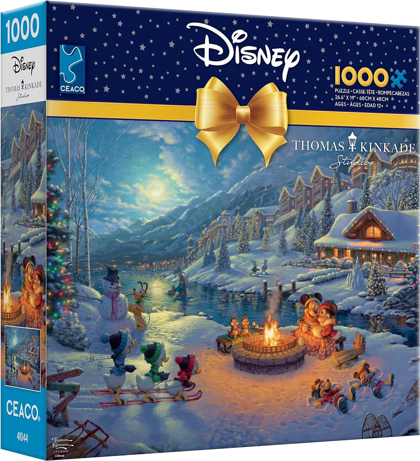 Ceaco - Thomas Kinkade Disney - Mickey and Minnie - 1000 Piece Puzzle