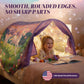 Dream Tents Twin Bed Tent for Kids, Unicorn Glow-in-the-Dark Pop Up Canopy