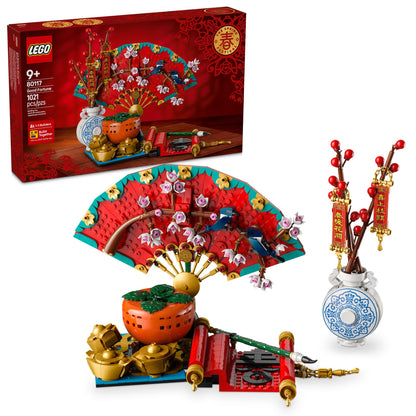 LEGO Spring Festival Good Fortune - Learning and Educational Building Toy - Chinese Festival Toy for Kids, Boys and Girls, Ages 9+ - Cultural Gift