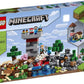 LEGO Minecraft The Crafting Box 3.0 21161 Minecraft Brick Construction Toy and Minifigures, Castle and Farm Building Set, Great Gift for Minecraft