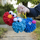 Spin Master 6058895 Plush Elmo Fuzzy Pom Backpack Clip, 2.5-inch Height