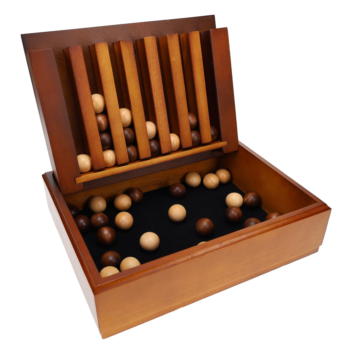 WE Games Wood Captain's Mistress (4-in-a-Row) Connect Game - Large - 11.38 inches