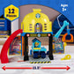 Disney Junior Pupstruction Pup HQ 12-piece Lights, Music, Phrases, and Sounds Playset, Exclusive Maya Figurine Included, Kids Toys for Ages 3 Up by