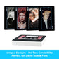 Aquarius David Bowie Cassette Premium Playing Cards -David Bowie Themed Deck of Cards for Your Favorite Card Games - Officially Licensed David Bowie