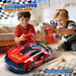 BuddyBight 3 in 1 Remote Control Car with Infrared Gun, 2.4GHz Drift RC Cars w/Duel Remote, Stunt Car Toys with Shooting Game, Rechargeable Battery