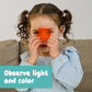 SPARK & WOW Light Table Sensory Shapes | Plastic Light Table Toys | Early Math Manipulatives | Tactile Sensory Toys for Toddlers