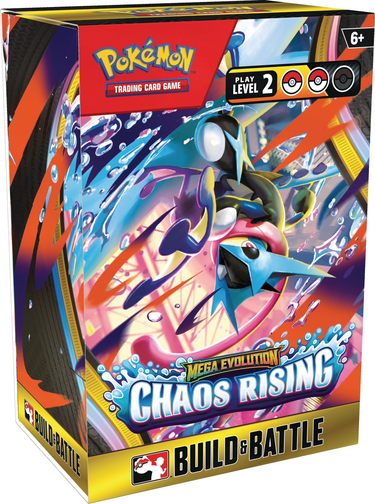 Pokémon TCG: Mega Evolution-Chaos Rising Build & Battle Box