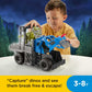 Fisher-Price Imaginext Jurassic World Dominion Toy, Break Out Dino Hauler Vehicle & T. rex Dinosaur for Preschool Kids Ages 3+ Years