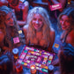 NETANICO Drinking Games,Leather Mat Drinking Board Game for Adults,Interactive Girls Night Drinking Games,Bachelorette Party Games,Age 21+,2-8 Players