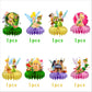 8Pcs Fairy For Tinkerbell Honeycomb Table Centerpiece,Cartoon Birthday Party Supplies Table Decorations for Party Decorations.