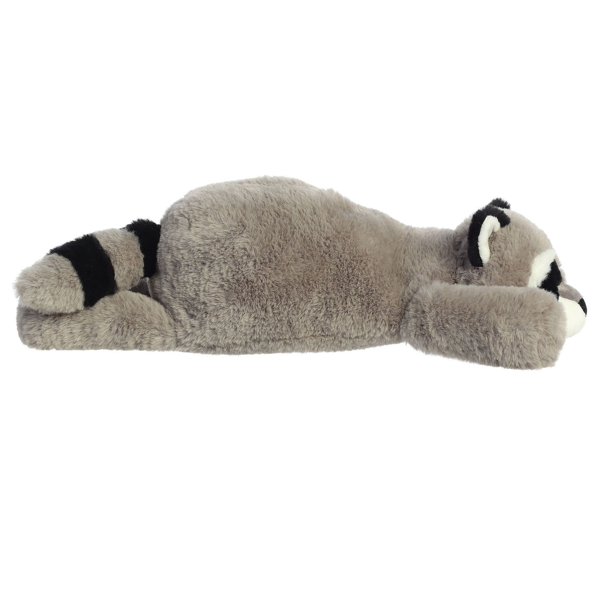 Aurora Snoozles 18" Raccoon Laid-Back Stuffed Animal