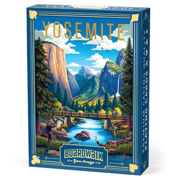 Boardwalk Puzzles Premium Featherlight Unique Playing Cards, Fun Themed Deck for Home and Travel | Yosemite National Park