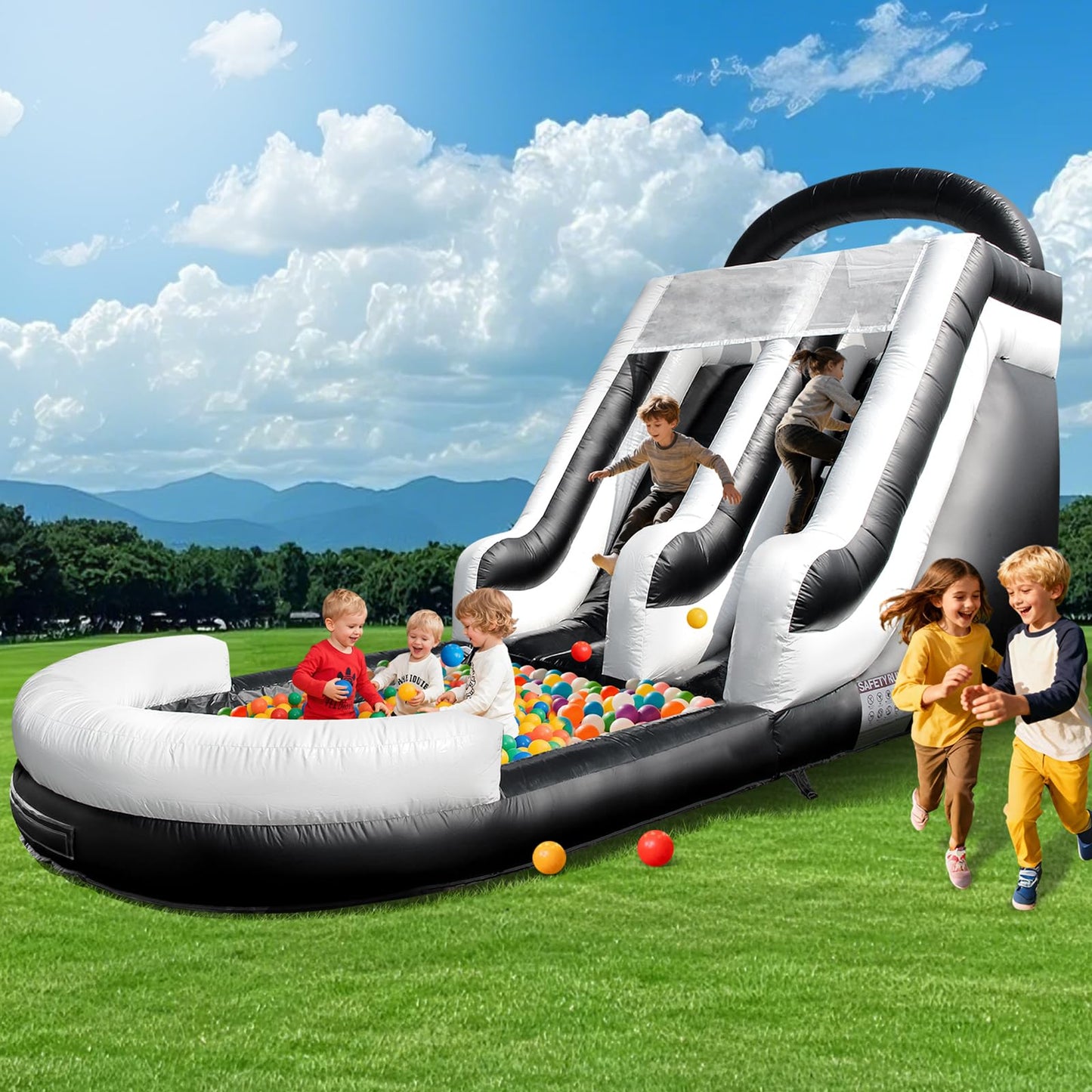 21FT Commercial Water Slide Inflatable Bounce House for Outdoor Backyard