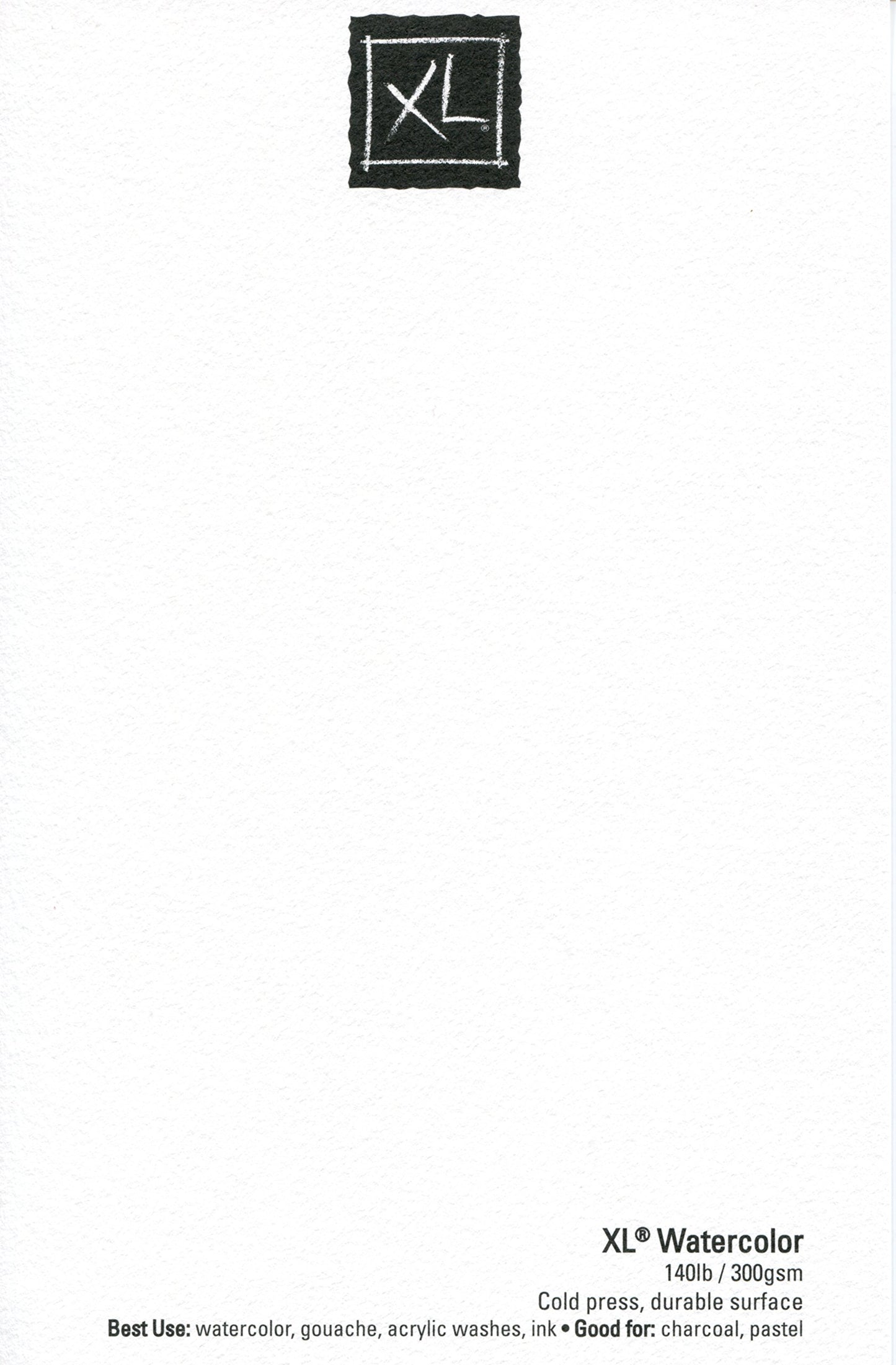 2 Pack XL Series Watercolor Paper Pad 9" x 12" Bundle with Try Me Watercolor Paintbrush Set- Cold Press 140lb 300gsm Includes (2) 30 Sheet Packs & 7pc