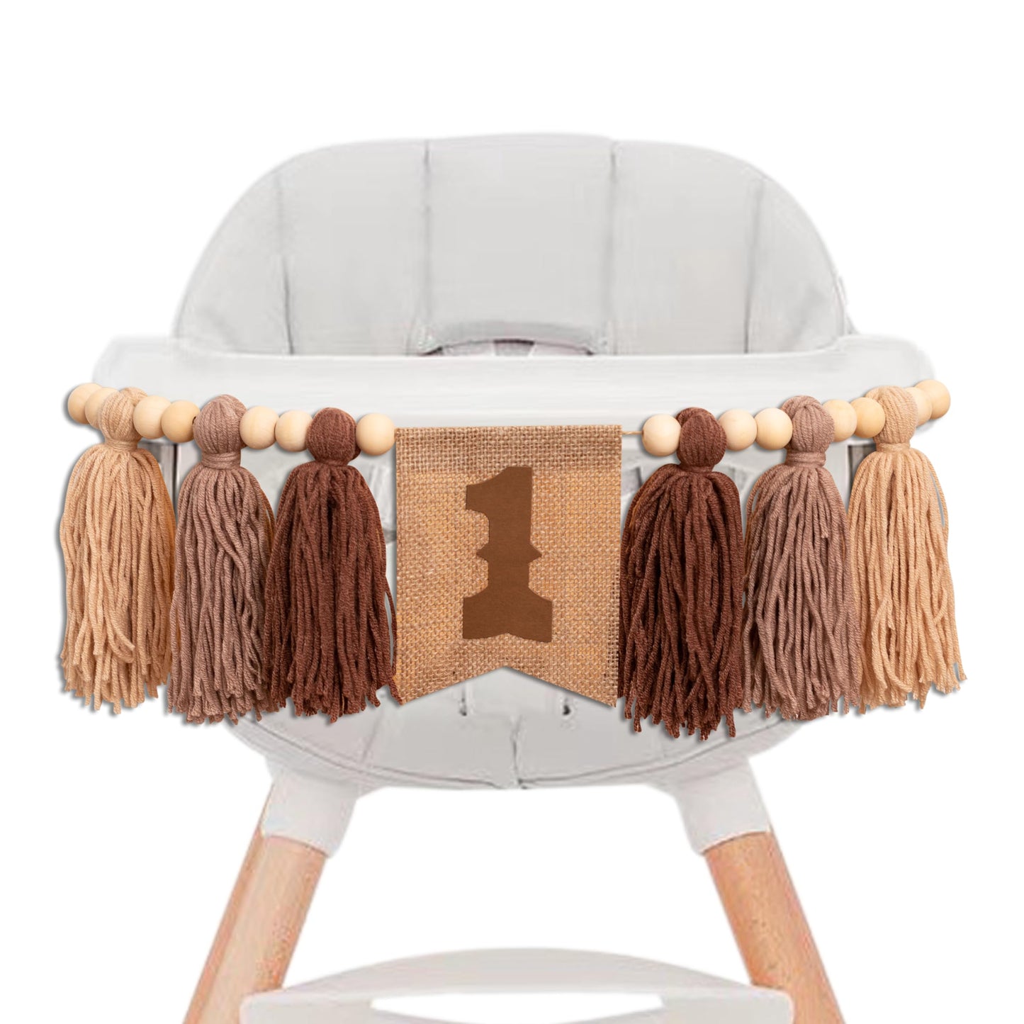 Gostman Cowboy First Birthday High Chair Banner