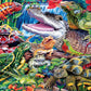MasterPieces Reptile Friends 100 Piece Jigsaw Puzzle for Kids Ages 4-8 - Mentally Stimulating, Durable Design, 14"x19"