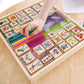 Melissa & Doug Fairy Tale Deluxe Wooden Stamp & Coloring Set