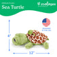 The Petting Zoo Mom and Baby Sea Turtle Stuffed Animal, Gifts for Kids, Pocketz Ocean Animals, Sea Turtle Plush Toy 12 inches