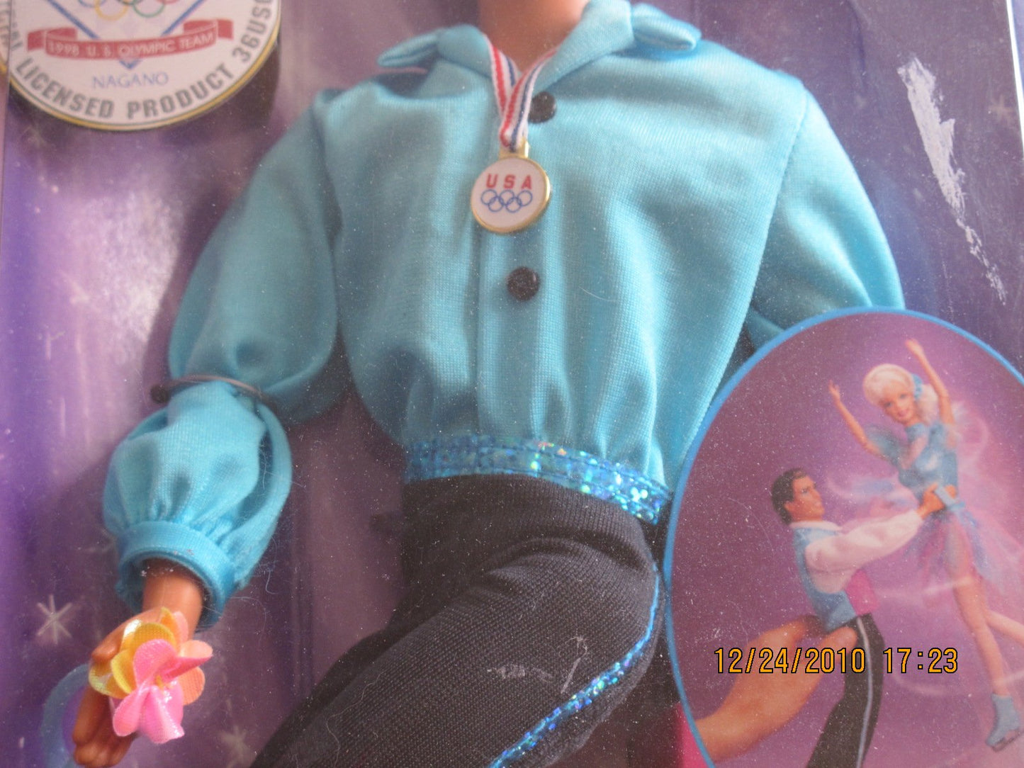 Mattel Olympic USA Skater Ken