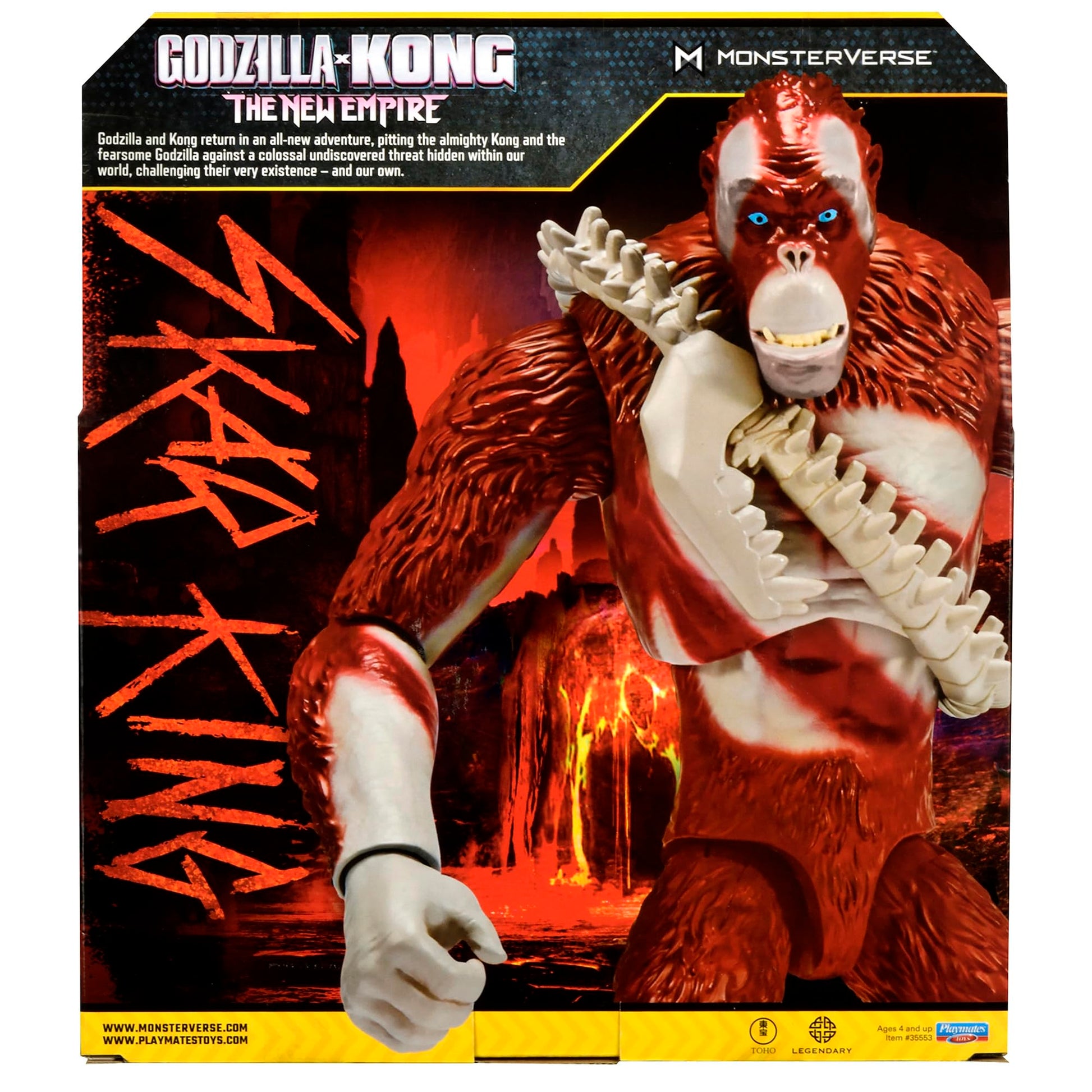 Godzilla x Kong 11" Giant Skar King Figure by Playmates Toys