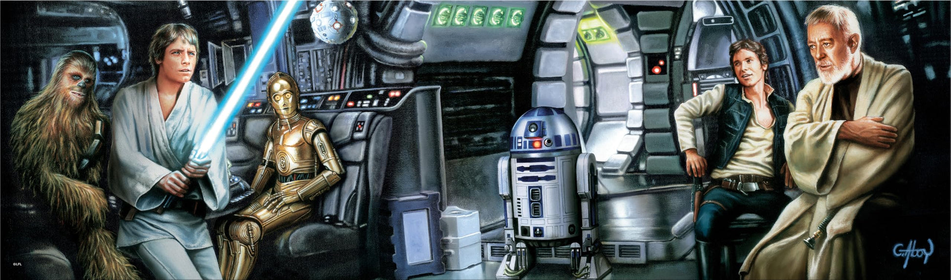 Buffalo Games - Star Wars™ Jedi Training Begins - 750 Piece Jigsaw Puzzle