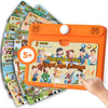 Think Academy Learning Pad for 5+, Age-Optimized Screen-Free Tablet