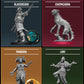 Restoration Games Unmatched Battle of Legends Vol 3 - Strategy Board Game for 2 to 4 Players - Expansion with 4 New Heroes and Battlefields - 20-40