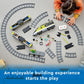 LEGO City Express Passenger Train Set, 60337 Remote Controlled Toy, Gifts for Kids, Boys & Girls with Working Headlights, 2 Coaches and 24 Track