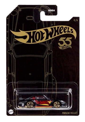 Hot Wheels (HDH54) 55th Anniversary Series 4/6 - Porsche 993 GT2 (Exclusive)