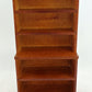 Dollhouse Miniature Walnut Storage Shelf