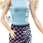 Barbie Mini Playset with 2 Pet Puppies, Doghouse and Pet Accessories, Gift for 3 to 7 Year Olds