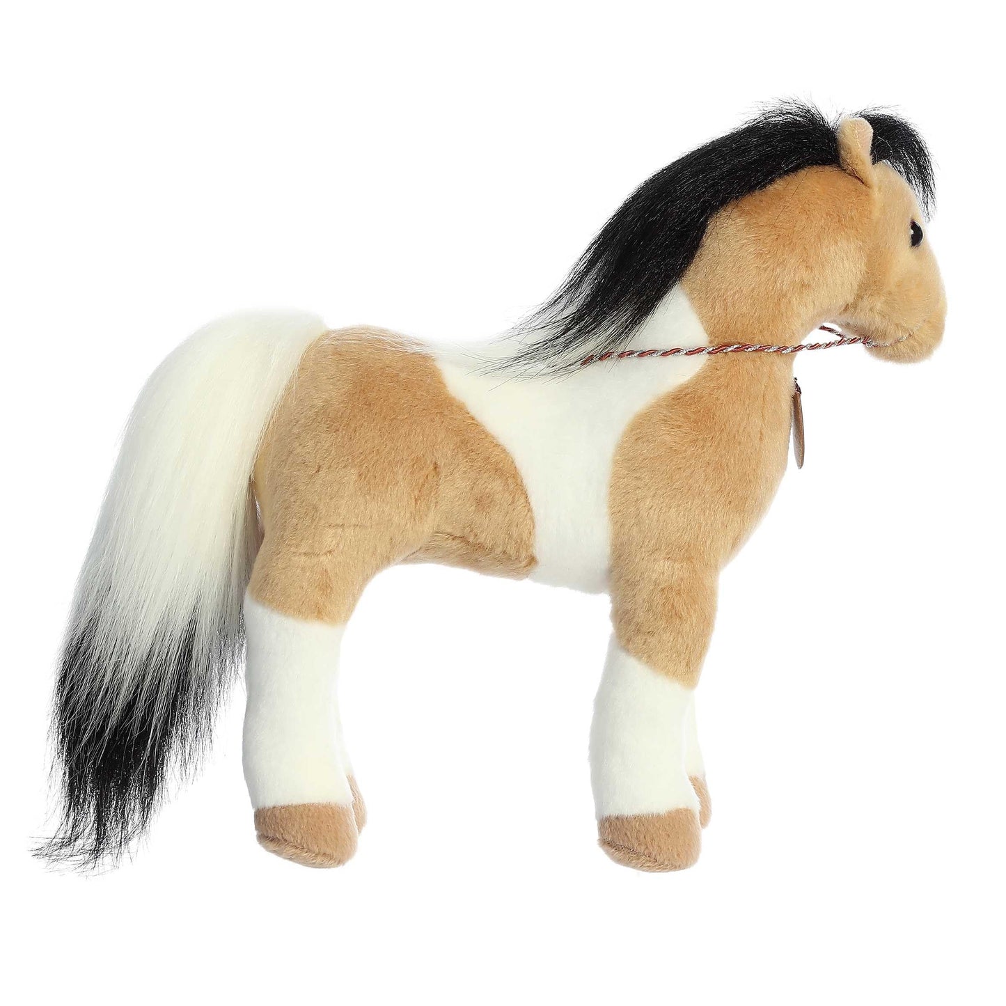 Aurora® Exquisite Breyer® Showstoppers Pinto Horse Stuffed Animal - Realistic Detailing for Imaginative Play - Perfect for Kids, Adults, and Any Horse