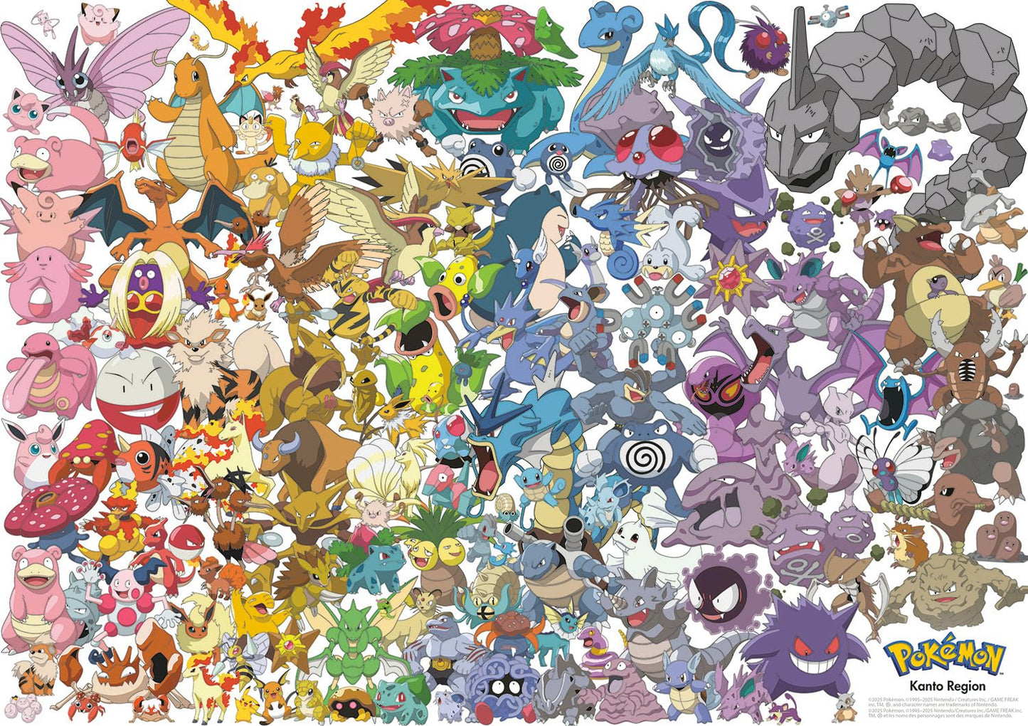 Buffalo Games - Pokémon Kanto 151-500 Piece Jigsaw Puzzle for Adults