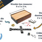 WE Games Custom Engraved 10-in-1 Combination Set - Dominoes, Cribbage, Cards, and Dice