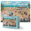 Theo's Puzzles 1000 Piece Puzzles for Adults - Playful Beach Scene with Ice Cream Truck Puzzle Detailing Fun Coastal Life Jigsaw Puzzles for Relaxing