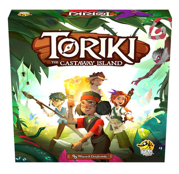 Lucky Duck Games Toriki: The Castaway Island | Cooperative Family Game | 1-4 Players, Ages 8+ | 6-8 Hours of Adventure