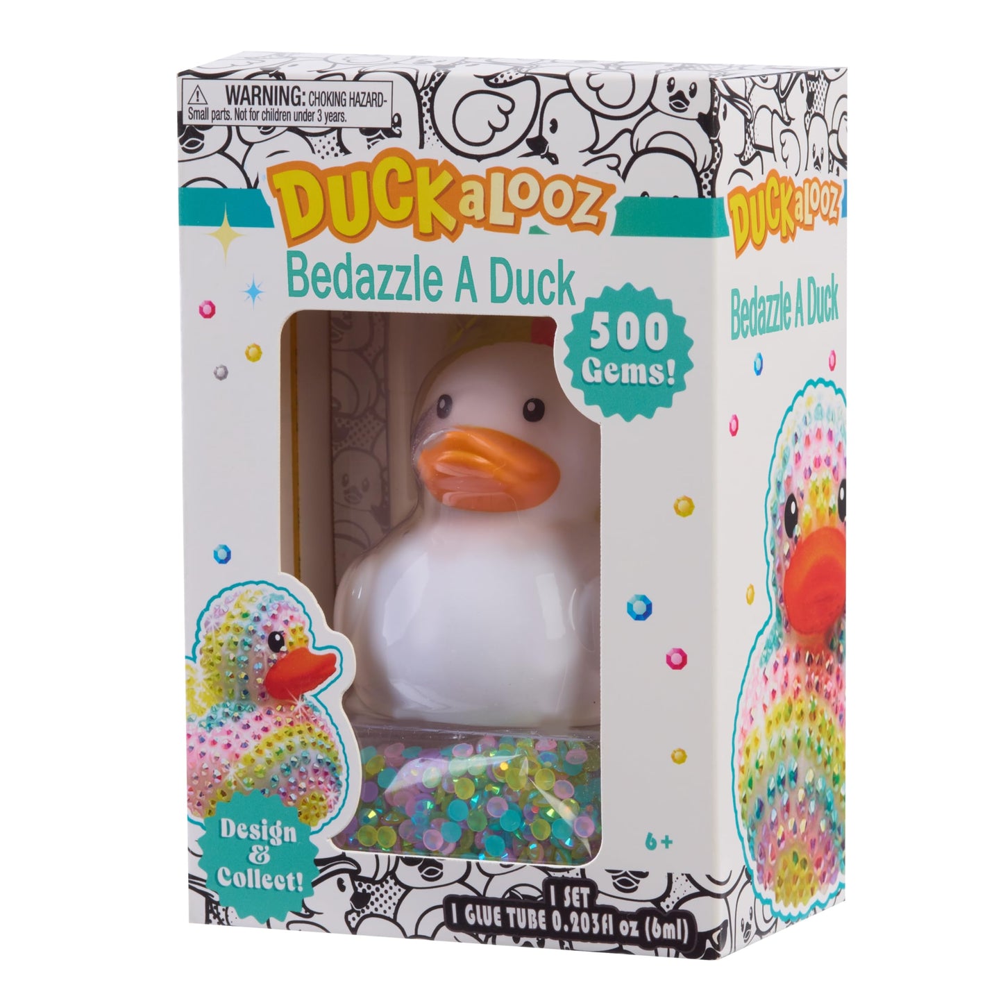 Tara Toys Duckalooz Rainbow Dazzle Duck Activity, 6 Years and up