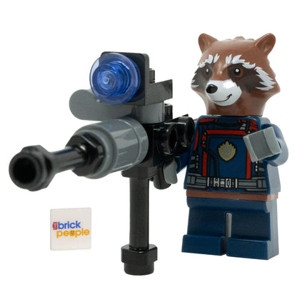 LEGO Marvel Superheroes: Rocket Raccoon Minifigure with Blaster