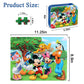 Puzzles for Kids Ages 4-6,100 Piece Puzzles for Kids Ages 6-8 in Metal Box