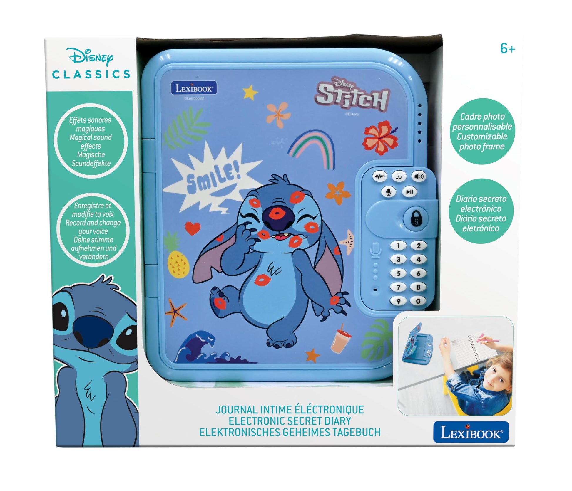 Lexibook, Stitch Electronic Diary, SD50D