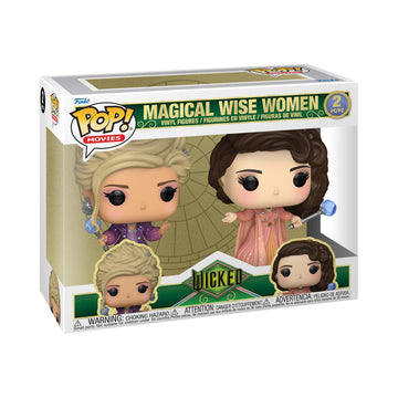 Funko Pop Movies: Wicked - Magical Wise Women, Wicked 2-Pack - Collectable Vinyl Figure - Gift Idea - Official Merchandise - Toys for Kids & Adults