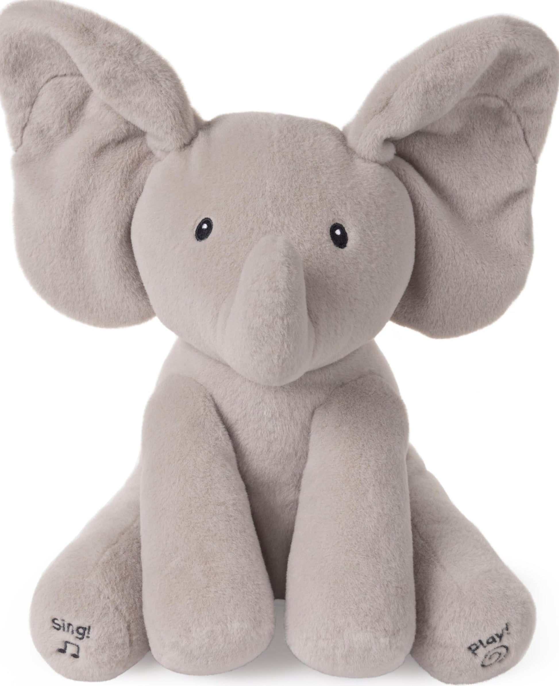 GUND Baby Flappy Elephant 12-Inch Interactive Animated Musical Baby Toy