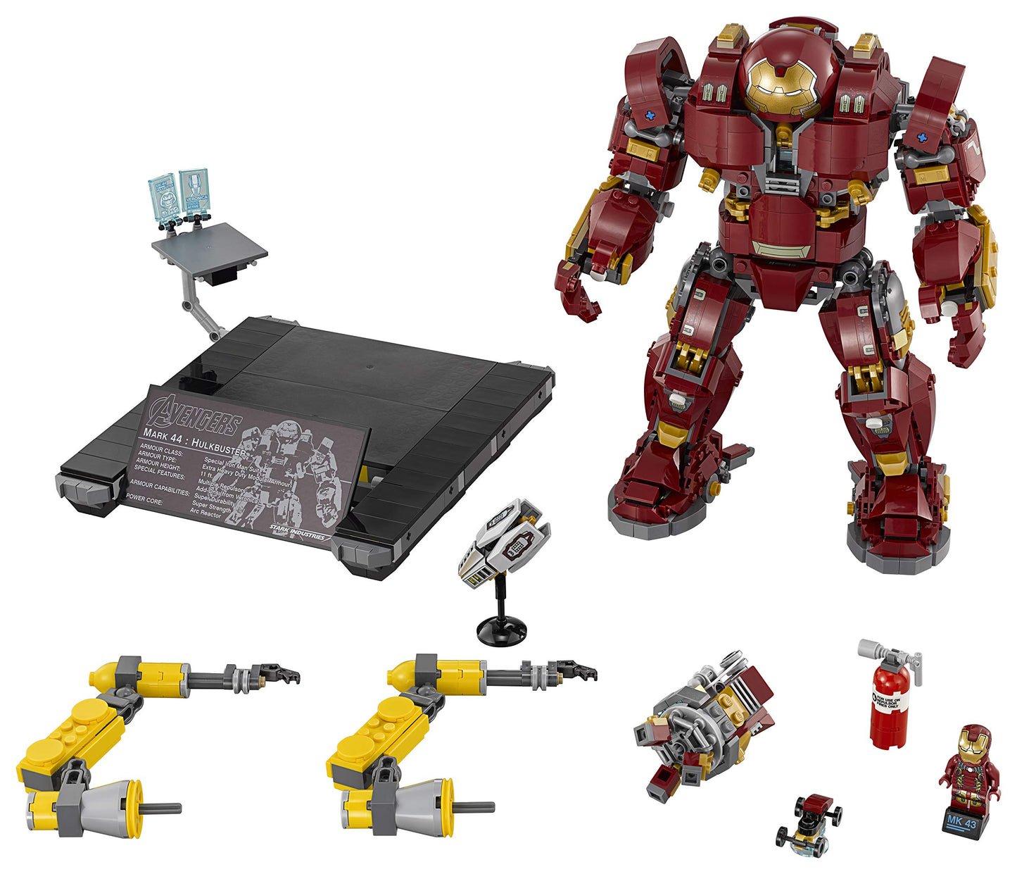 LEGO Marvel Super Heroes Avengers: Infinity War The Hulkbuster: Ultron Edition 76105 Building Kit (1363 Pieces)