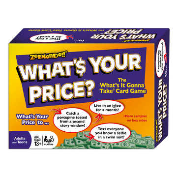 Zobmondo!! What's Your Price Card Game