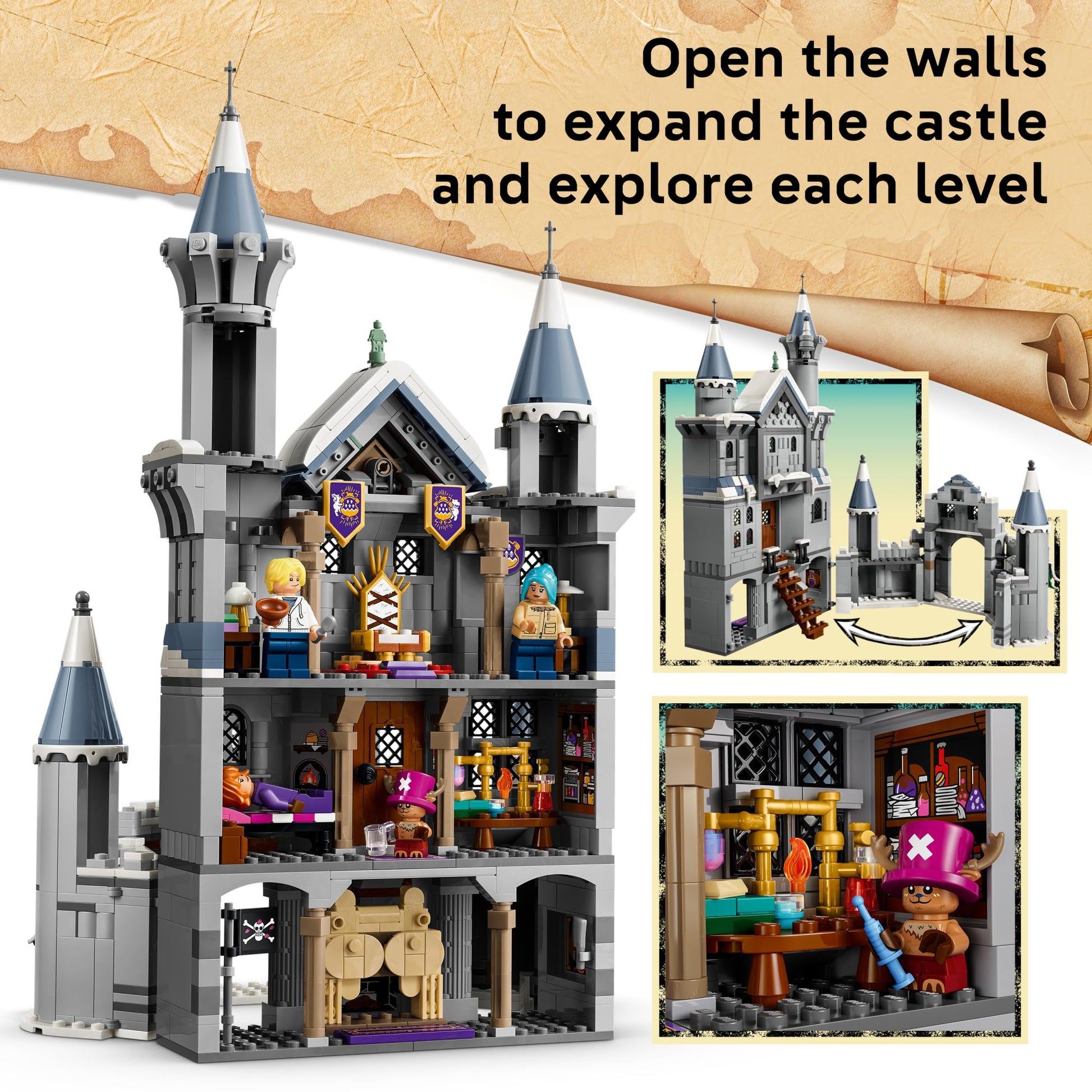 LEGO ONE PIECE Battle at Drum Castle 75645