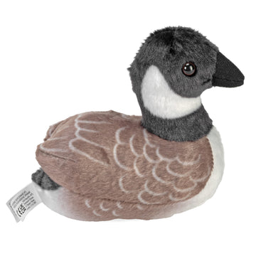 Wild Republic Audubon Birds Canada Goose Plush with Authentic Bird Sound, Stuffed Animal, Bird Toys for Kids and Birders, 5 inches