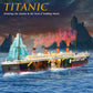 Zylvoxia Titanic Building Set, 2288 Pcs Titanic Big Ship Model Block Set with Glacier and Glowing Light Strip, Giant Ship Building Model Set
