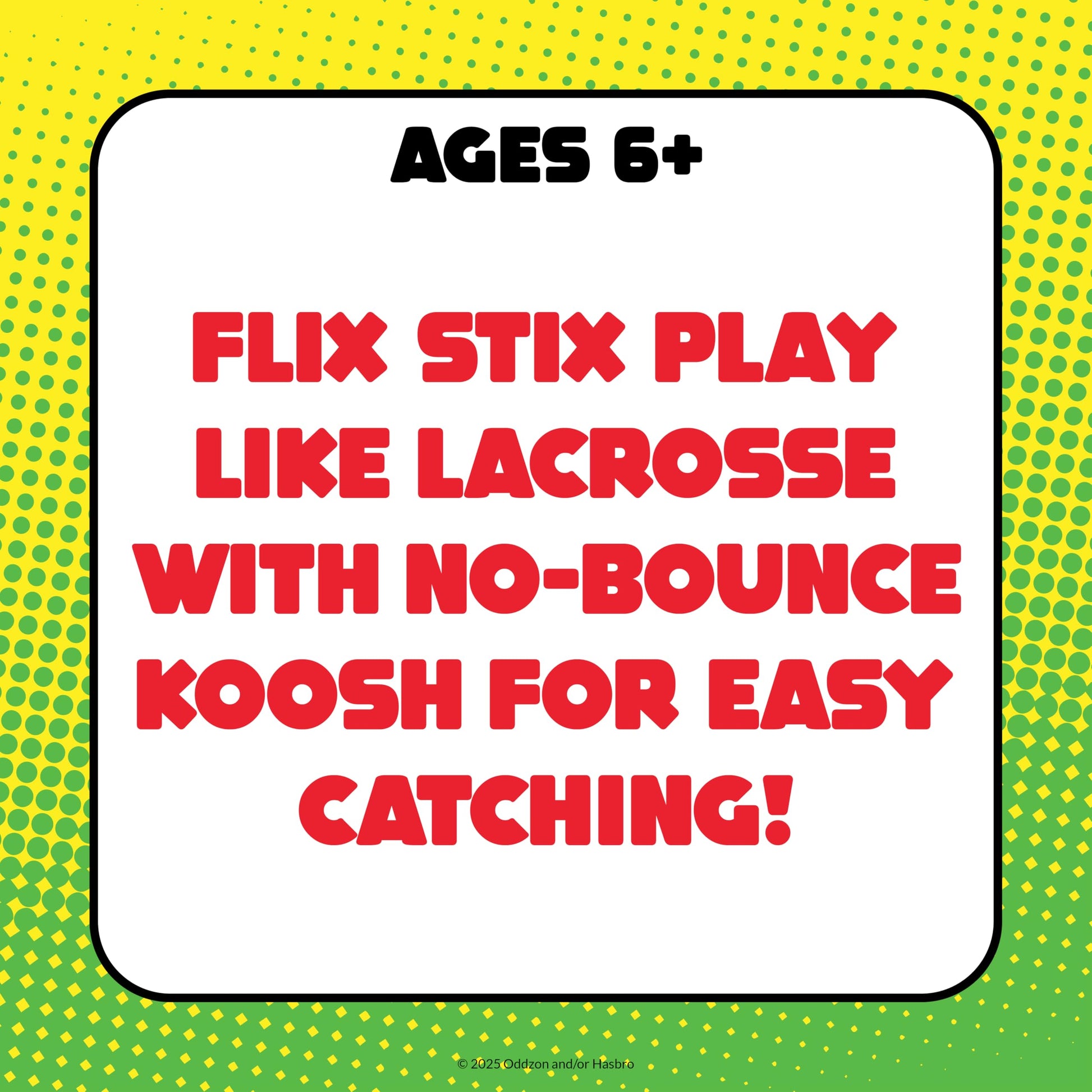 Koosh Flix Stix - Kids Outdoor Toys, Beach Toys, Plays Like Lacrosse, Kids Games, Outdoor Games for Adults and Family, Koosh Ball Included, Outdoor