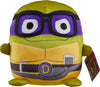Mattel Teenage Mutant Ninja Turtles: Mutant Mayhem Cuutopia Plush Toy, 10-Inch Donatello Kawaii-Style Soft Figure, Orange Masked Mikey Collectible